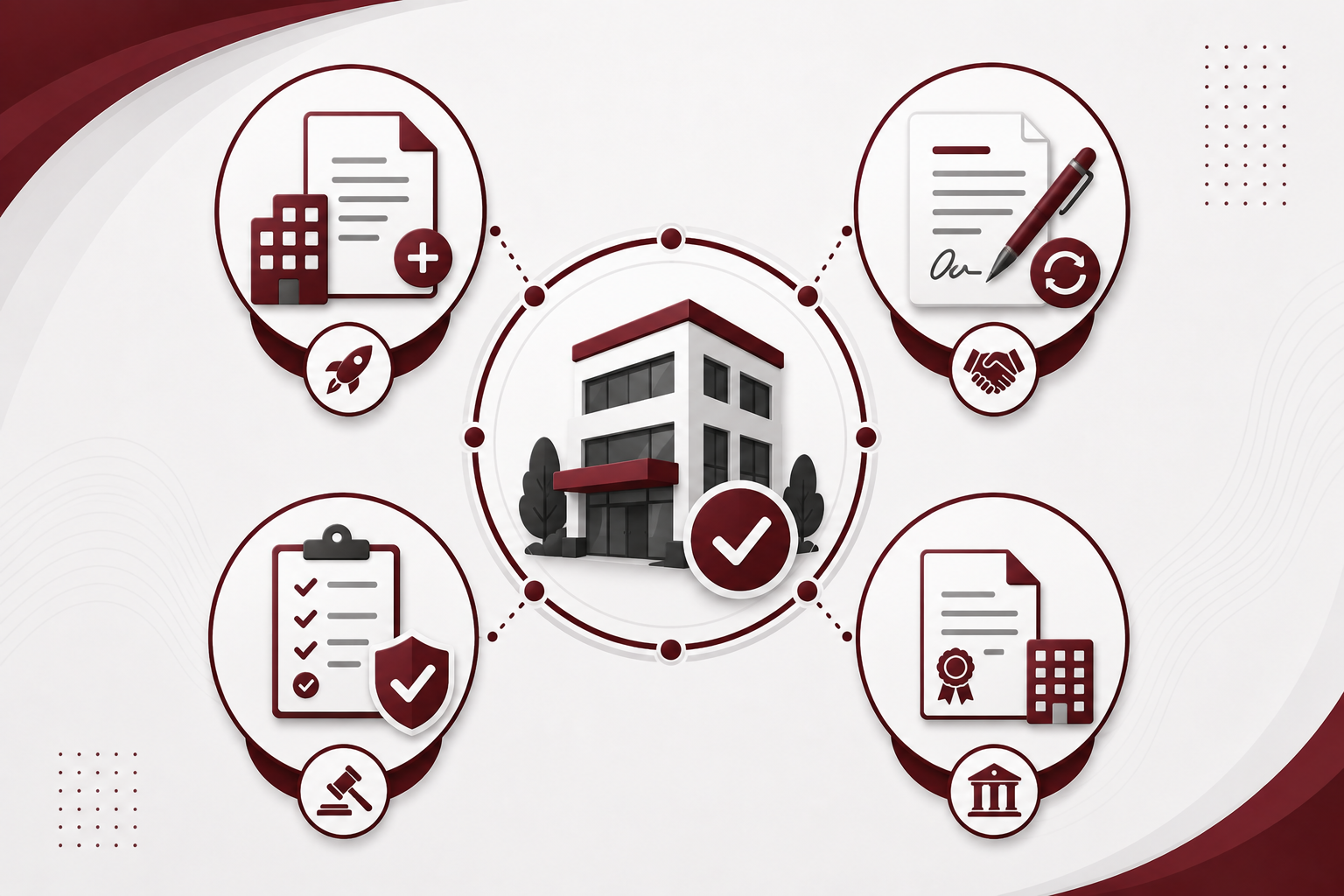 Abertura e alterações de empresas com documentos, contratos, regularização e aprovação