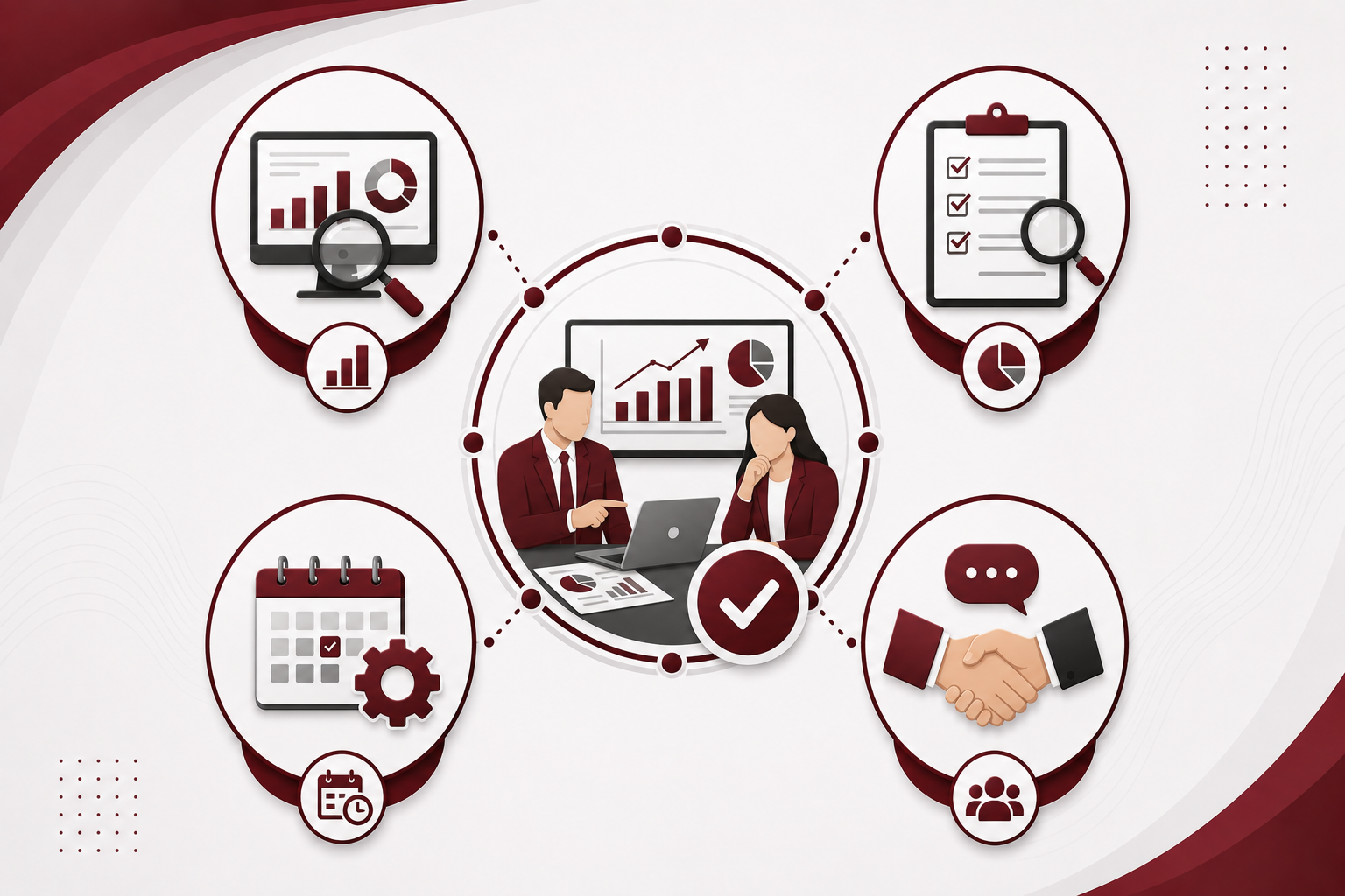 Gestão e planejamento com análise de indicadores, rotinas, consultoria e decisões empresariais